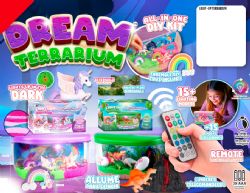 DIY - TERRARIUM LUMINEUX À CRÉER - DINOSAURE OU LICORNE 8,5